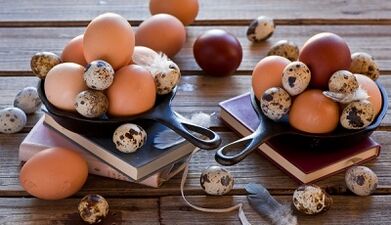 Eier, um die Potenz bei Männern zu erhöhen